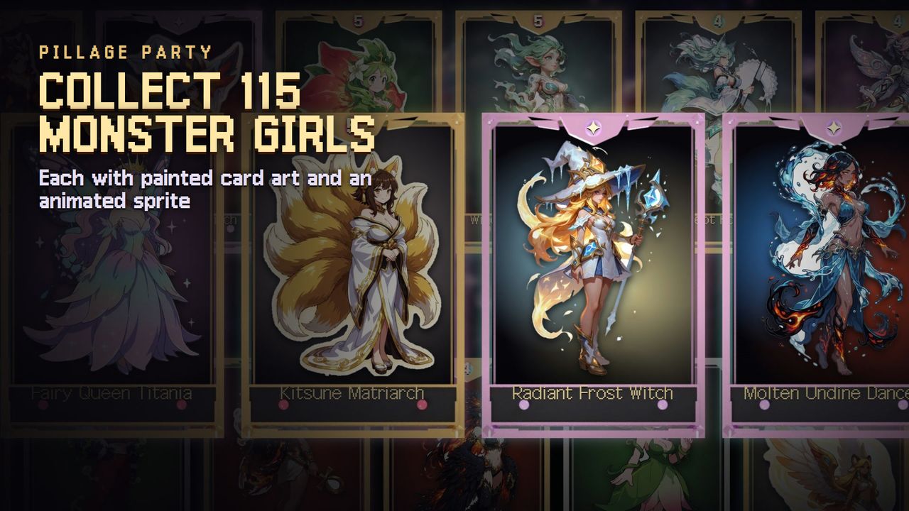 Collect 115 monster girls