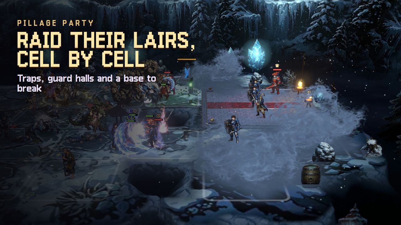 Raid their lairs, cell by cell